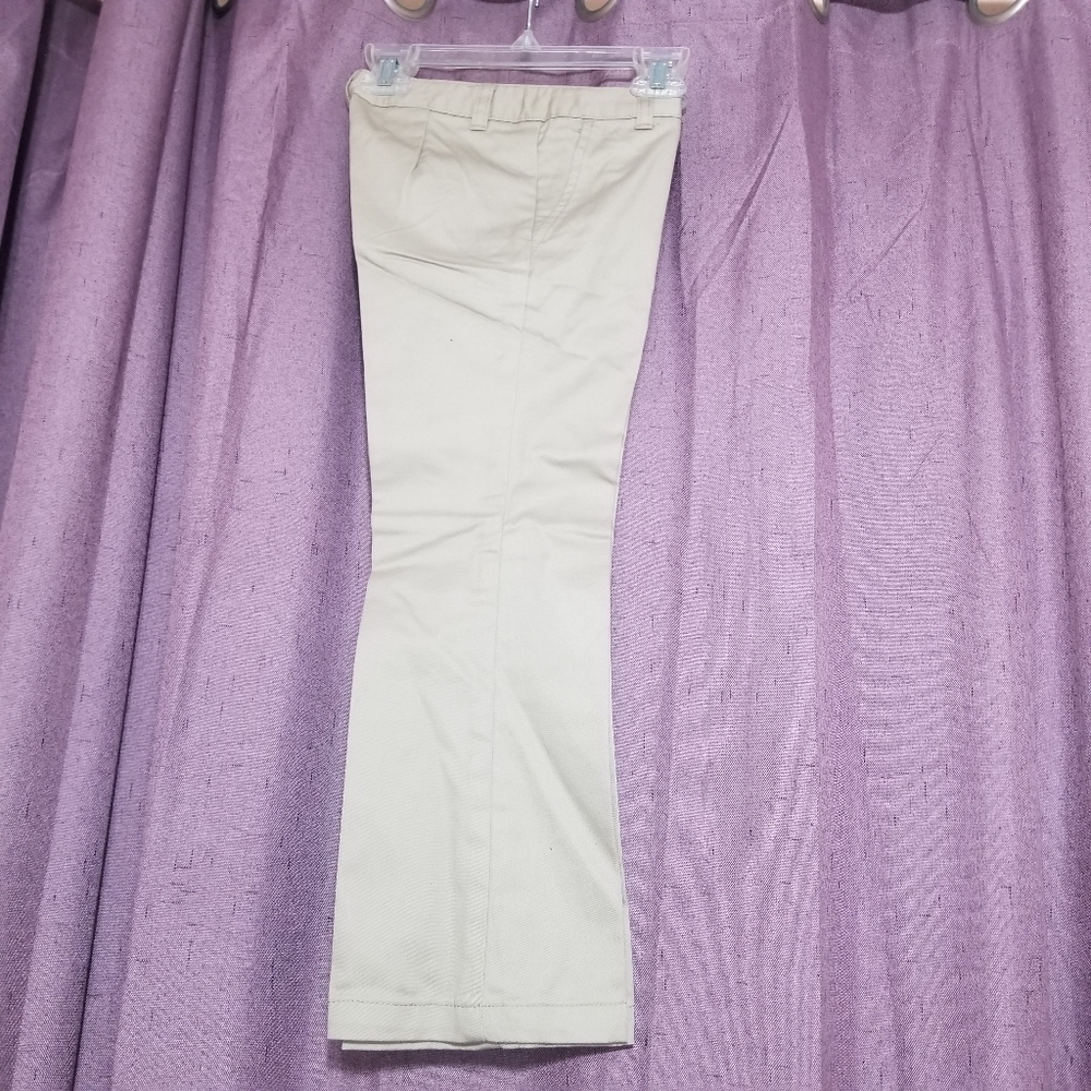 Girls uniform khaki pants